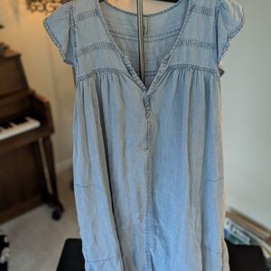 Light Blue Denim Dress